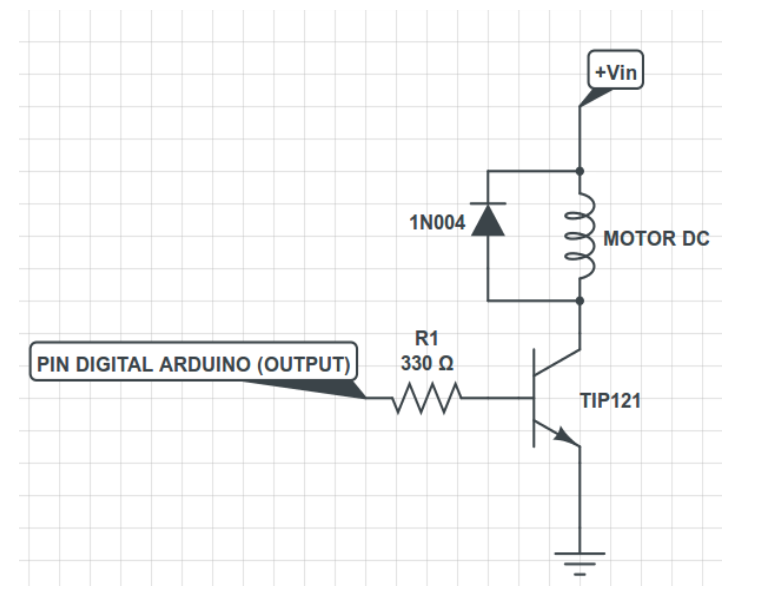 transistor-motorDC